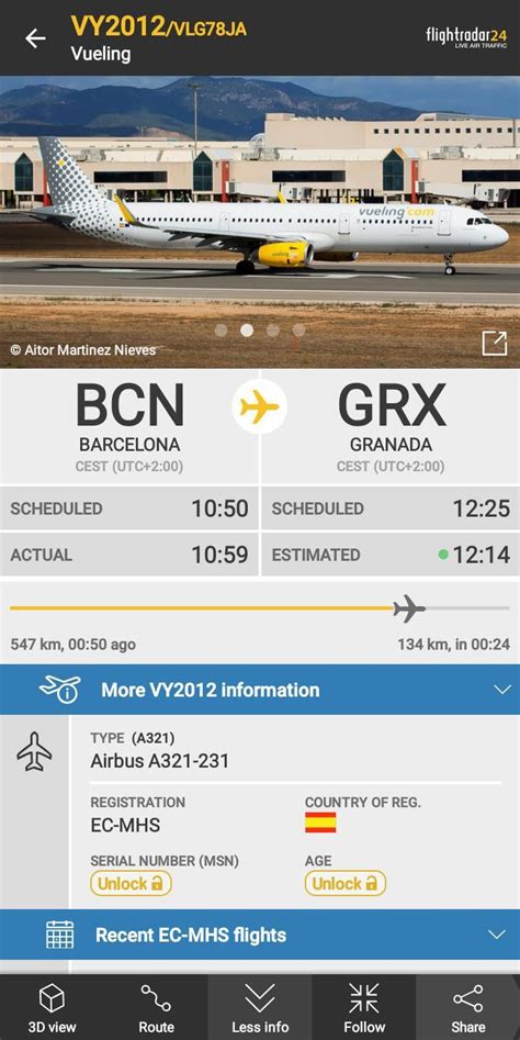 Pin By Tungduong On Flightradar Route Granada Airbus