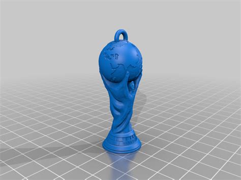 Archivo 3D Gratuito Llavero Copa Del Mundo Design Para Impresora 3D