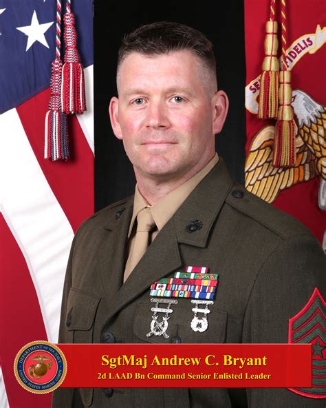 Sergeant Major Andrew C. Bryant > 2nd Marine Aircraft Wing > Command