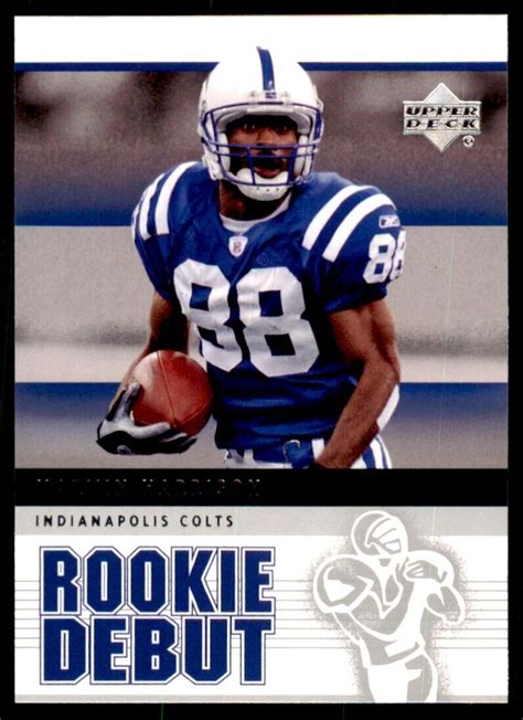 2005 Upper Deck Marvin Harrison Indianapolis Colts 42 EBay