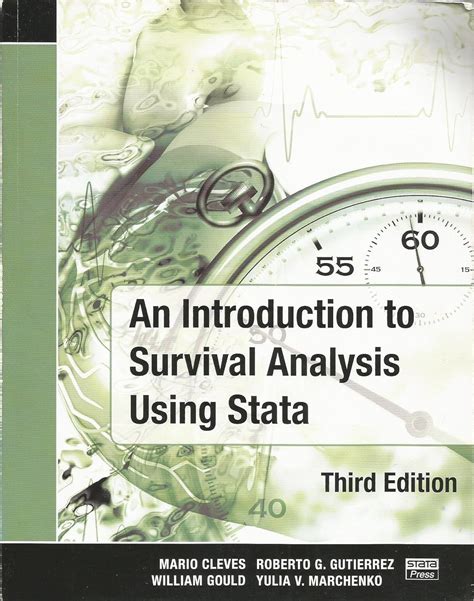 Amazon An Introduction To Survival Analysis Using Stata Third