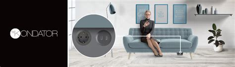 Встраиваемые розетки и зарядные станции Kondator | СНК-С | Дистрибьютор ...