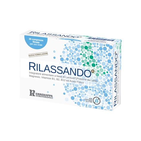 Rilassando Compresse Integratore Alimentare Ansia Insonnia