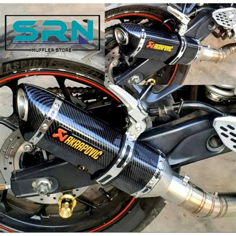 Jual Knalpot Akrapovic Hexa Carbon Import Vixion R Cbr Cb Gsx