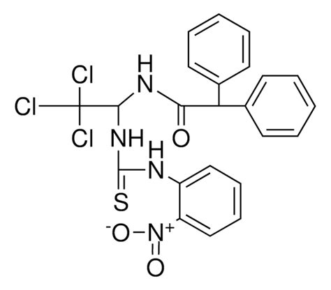 Diphenyl N Trichloro Nitro Ph Thioureido Ethyl