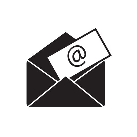 vector de icono de logotipo de correo electrónico 11722206 Vector en