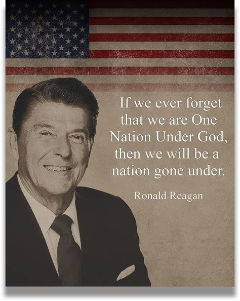 Govivo Ronald Reagan Historic Quote American Patriotic