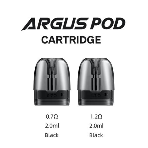 Voopoo Argus Pod Replacement Cartridges Pk Argus Pod Kit Argus P