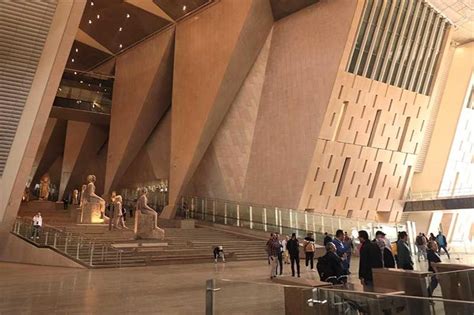 Weitere Bereiche Des Grand Egyptian Museums Ge Ffnet