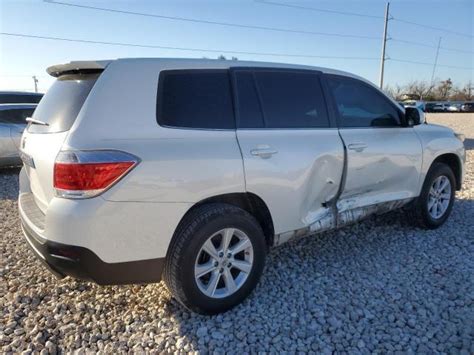 Toyota Highlander Base Photos Tx Waco Repairable Salvage Car