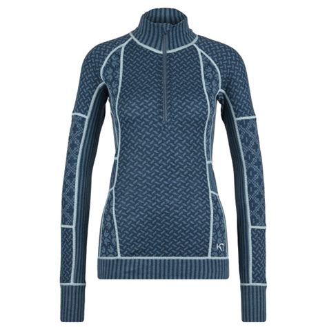 Kari Traa Smekker Half Zip Merino Base Layer Womens Buy Online