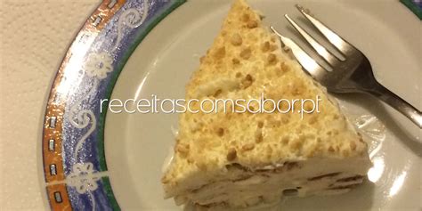 Bolo De Bolacha Creme De Manteiga Receitas Sabor