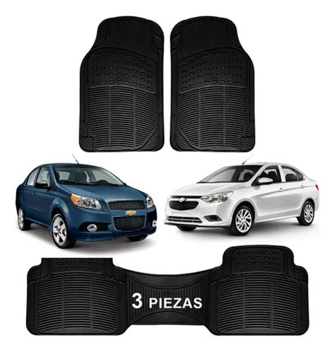 Tapete Piezas Uso Rudo Chevrolet Aveo Pl Stico Resistente Meses Sin