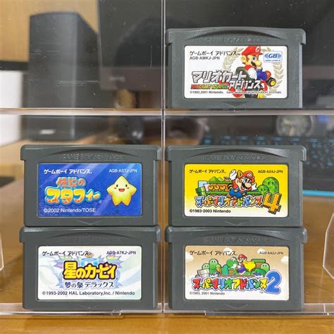 【やや傷や汚れあり】★gb Gba ソフト多数出品中！全商品同梱ok！スーパーマリオアドバンス マリオカートアドバンス 星のカービィ 伝説のス