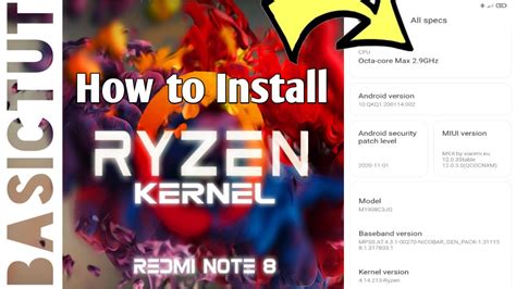 How To Install Ryzen Kernel On Redmi Note Miui Eu Rom Any