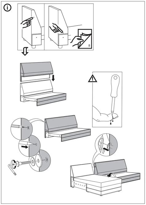 IKEA GRÖNLID 2 Sofa Manual - ItsManual