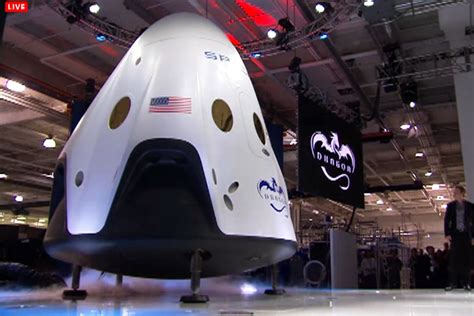 Mars Ahead Spacex Unveils Dragon V Capsule For Astronaut Trips Nbc News