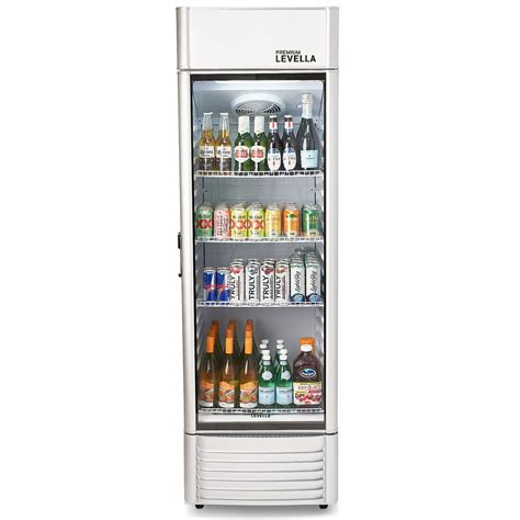 PRF125DX Single Glass Door Merchandiser Refrigerator Beverage Display