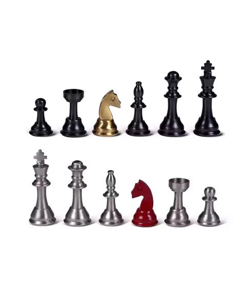 Metalowe Szachy CHESS SET Authentic Models Moliera2