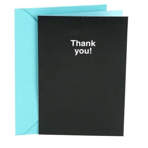 Hallmark Shoebox Funny Thank You Card Smaller Than Appears Card