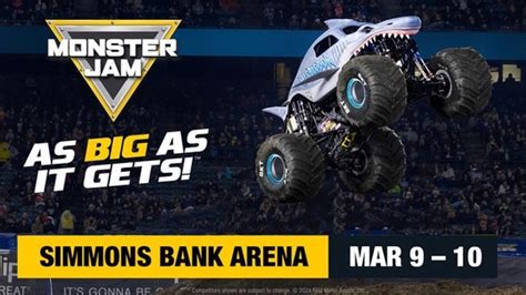 Monster Jam rumbles into Simmons Bank Arena this weekend