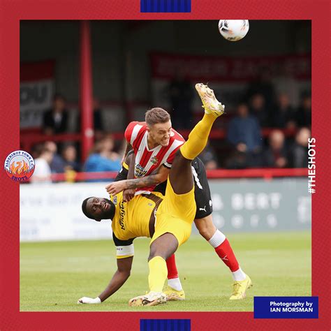 Match Snaps Altrincham Shots Aldershot Town Fc