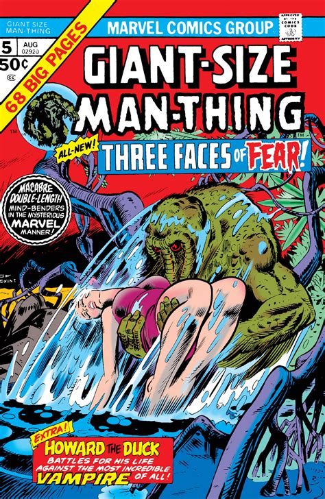 Giant Size Man Thing Comic Issues Marvel