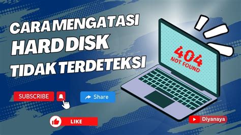 Solusi Harddisk Tidak Terdeteksi Di PC Tutorial YouTube