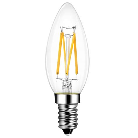 Żarówka Led E14 Filament 8w 800lm Ozdobna Świeczka Filament C37 E14 8w