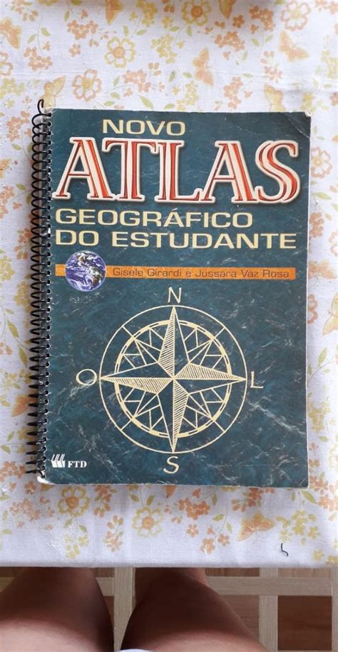 Atlas Geogr Fico Do Estudante Livro Nunca Usado Enjoei