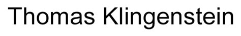 thomas d klingenstein net worth