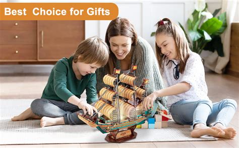 Amazon Fanbusa D Led Puzzle Ship Model Kit Model Ship For Adults