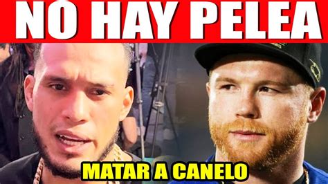 BENAVIDEZ AFIRMA QUE NO SE RETIRARÁ HASTA M4T4R A CANELO ÁLVAREZ