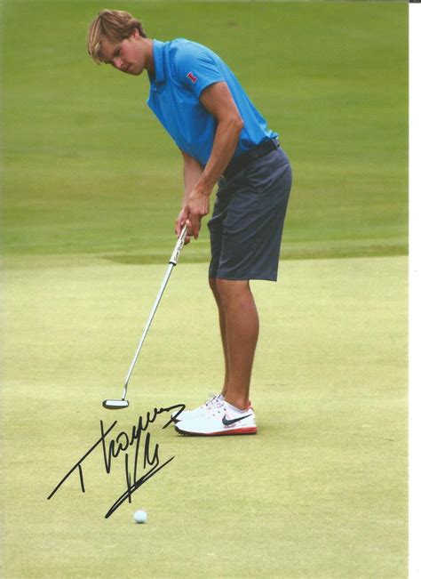 Sold Price: Golf Thomas Detry 12x8 signed colour photo of the Belgium ...