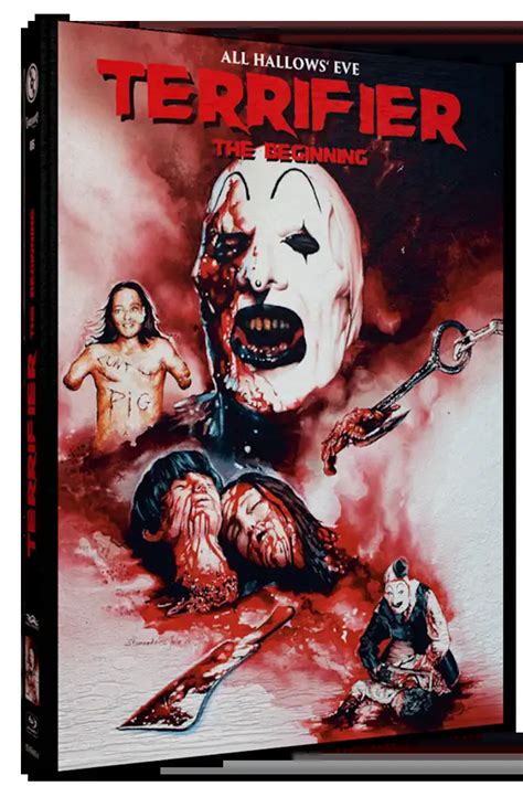 Terrifier The Beginning 1 Disc Mediabook J Blu Ray Cinestrange