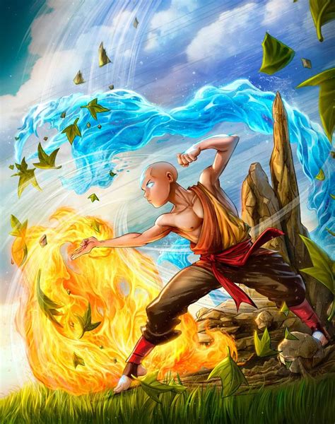 Avatar Aang By Dominic Glover Avatar The Last Airbender Art The