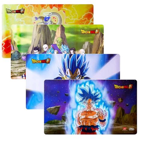 Playmat Dragon Ball Super Goku Vegeta Freeza Original Lacrado Central