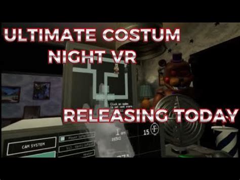 Five Nights At Freddys Ultimate Custom Night Vr News A FNAF Fan Game