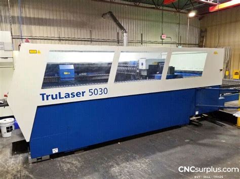 Used Trumpf Trulaser Laser Cutters Cncsurplus A Div