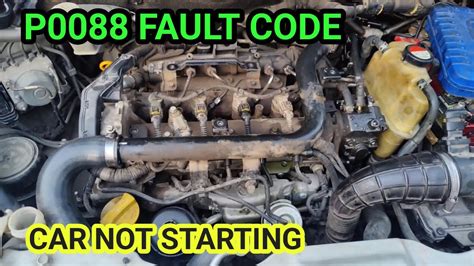 P0088 Fault Code Swift P0088 Fault Code P0088 Fuel Rail System Pressure Too High Youtube