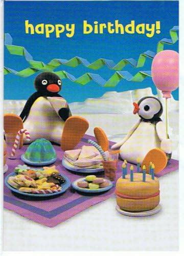 Pingu ?Happy Birthday? Greeting Card : Amazon.ca: Home