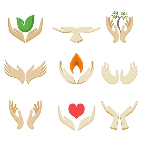 Free Charity Hands Template Logo Vector Vector Art At Vecteezy