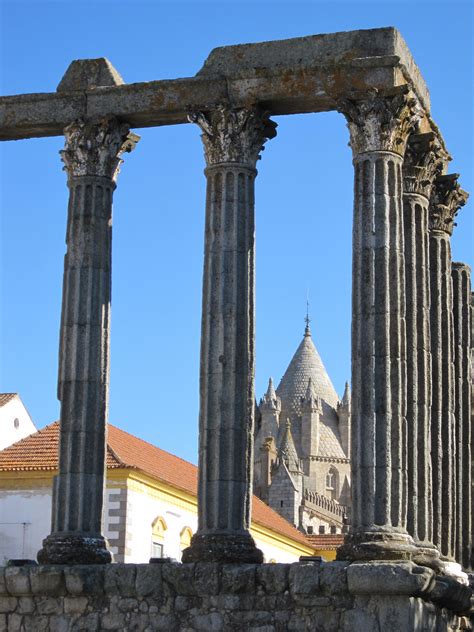 Roman Temple ~ Evora, Portugal Places In Portugal, Evora, Brooklyn ...