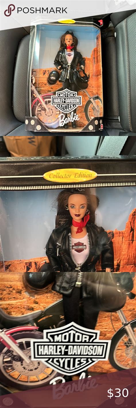 New In Box Collector Edition Barbie Harley Davidson Motorcycles Edition