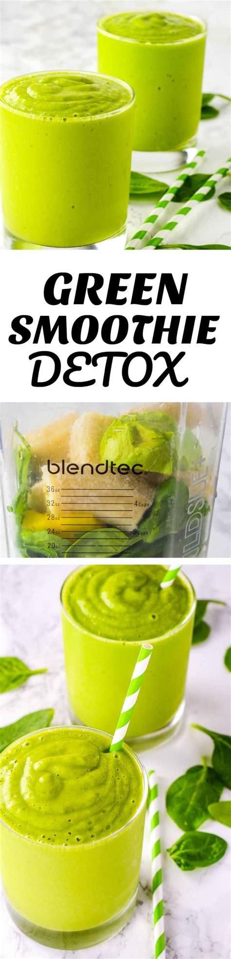 Green Smoothie Detox Recipe Healthier Steps