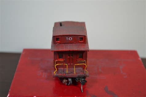 Ho Keystone Locomotive Works Grasse River Caboose Ho 106 Painted And Weathered Ebay