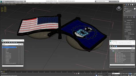 Us And Air Force Lapel Pin 3d Model 19 3ds Blend C4d Fbx Max Ma Lxo Obj Free3d