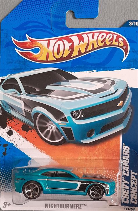 Hot Wheels Nightburnerz Chevy Camaro Concept Universo Hot Wheels