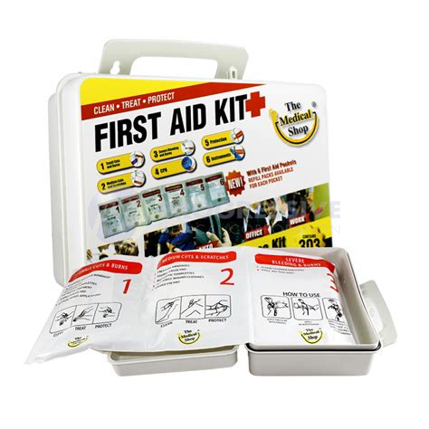 First Aid Kit 303 Pcs Hard Case