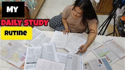 My Daily Morning To Night Study Routine Self Study Motivation Vlog